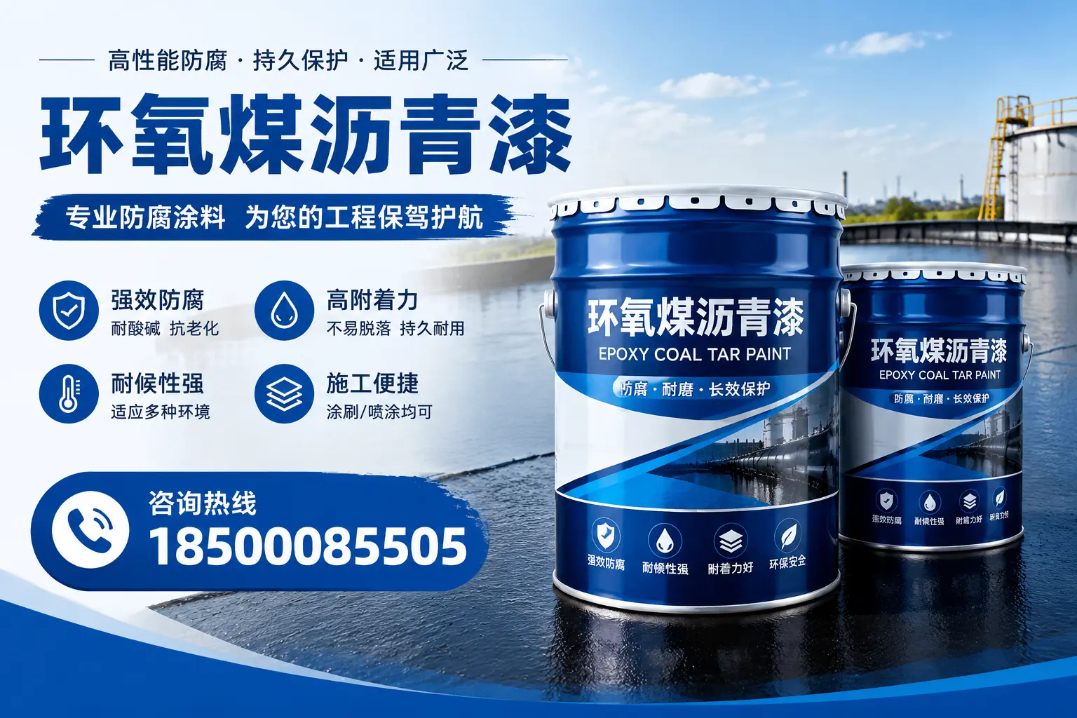 环氧煤沥青漆与其他漆类的比较，阿拉善用户的选择依据