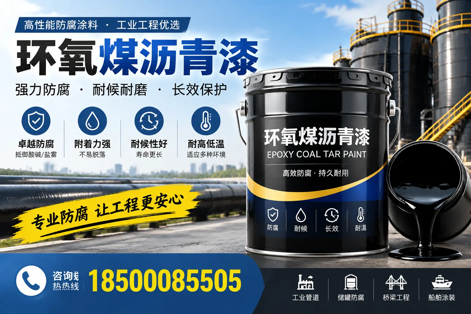 环氧煤沥青漆的施工方法与注意事项，确保在阿拉善顺利完成