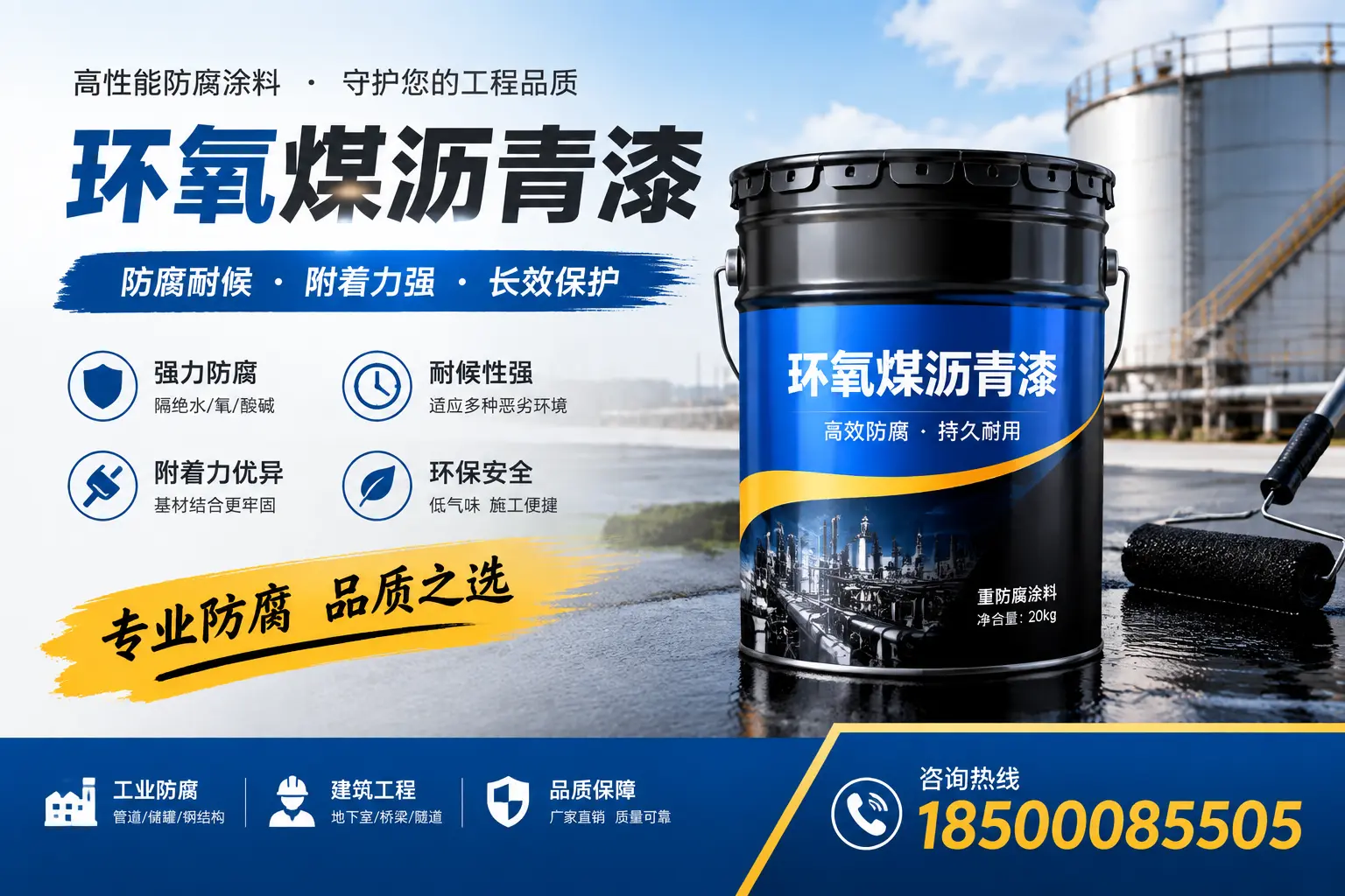 如何选择适合的环氧煤沥青漆？阿拉善市场选型指南